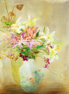 Impressionism Flowers Painting - Forever Lasting Fragrance impressionism flowers